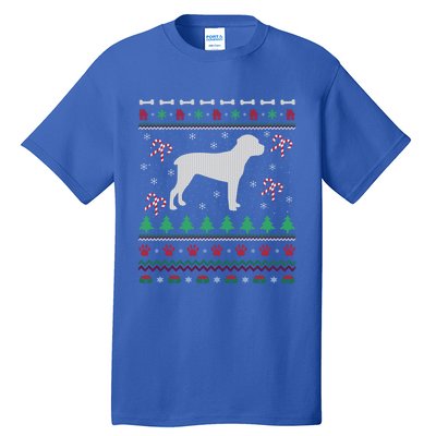 Cane Corso Dog Lover Xmas Ugly Cane Corso Christmas Gift Tall T-Shirt