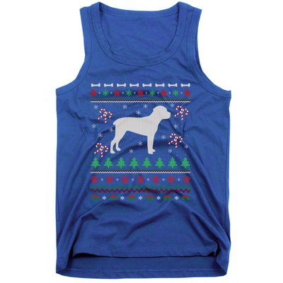 Cane Corso Dog Lover Xmas Ugly Cane Corso Christmas Gift Tank Top