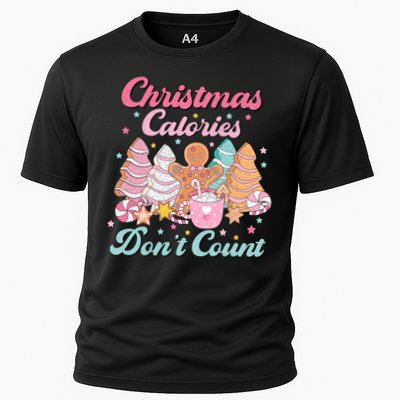 Christmas Calories Dont Count Funny Holiday Performance Shirt
