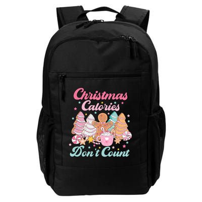 Christmas Calories Dont Count Funny Holiday Backpack