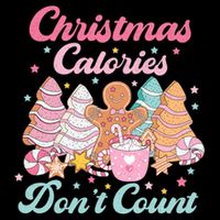 Christmas Calories Dont Count Funny Holiday Backpack