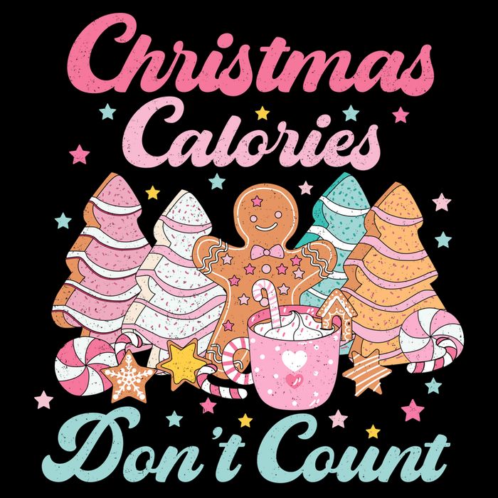 Christmas Calories Dont Count Funny Holiday Backpack