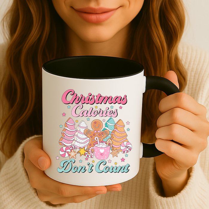 Christmas Calories Dont Count Funny Holiday Mug