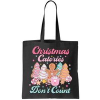 Christmas Calories Dont Count Funny Holiday Bag