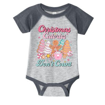 Christmas Calories Dont Count Funny Holiday Infant Baby Jersey Bodysuit