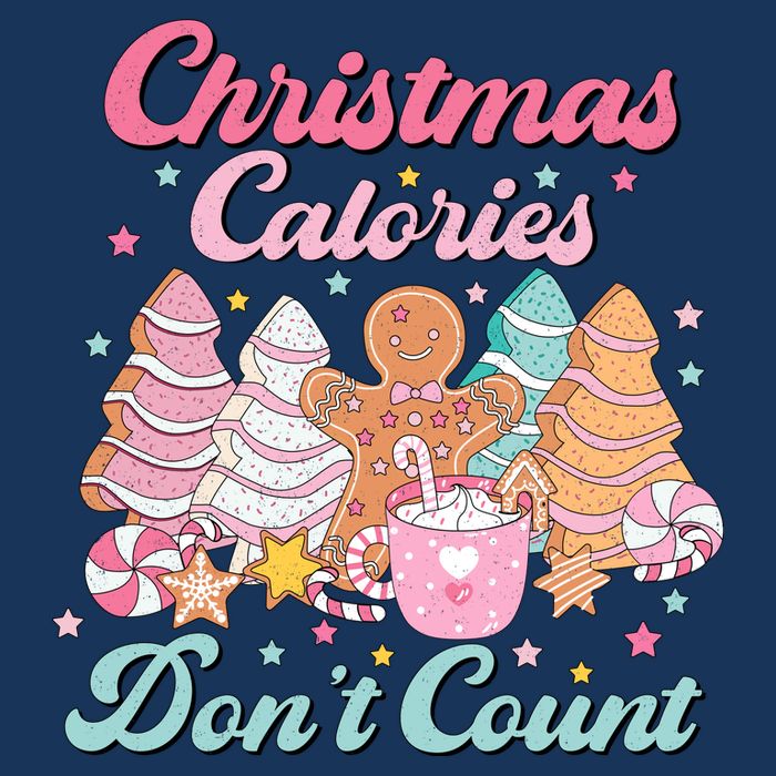 Christmas Calories Dont Count Funny Holiday Infant Baby Jersey Bodysuit
