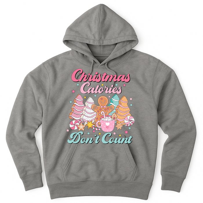 Christmas Calories Dont Count Funny Holiday Hoodie