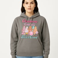 Christmas Calories Dont Count Funny Holiday Hoodie