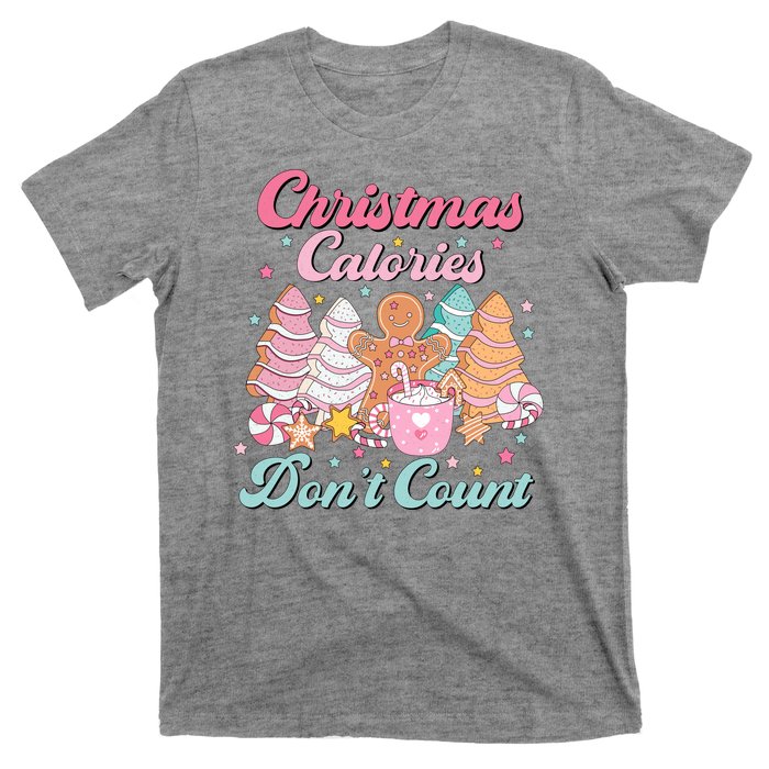 Christmas Calories Dont Count Funny Holiday T-Shirt