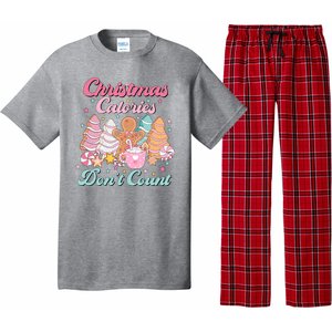 Christmas Calories Dont Count Funny Holiday Pajama Set