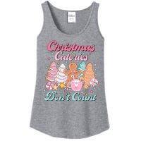 Christmas Calories Dont Count Funny Holiday Ladies Essential Tank