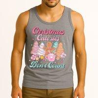 Christmas Calories Dont Count Funny Holiday Tank Top