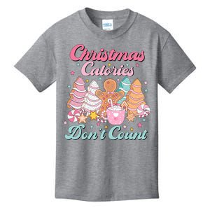 Christmas Calories Dont Count Funny Holiday Kids T-Shirt