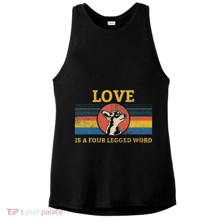 ChihuahueñO Chihuahua Dog Breed Ladies PosiCharge Tri-Blend Wicking Tank