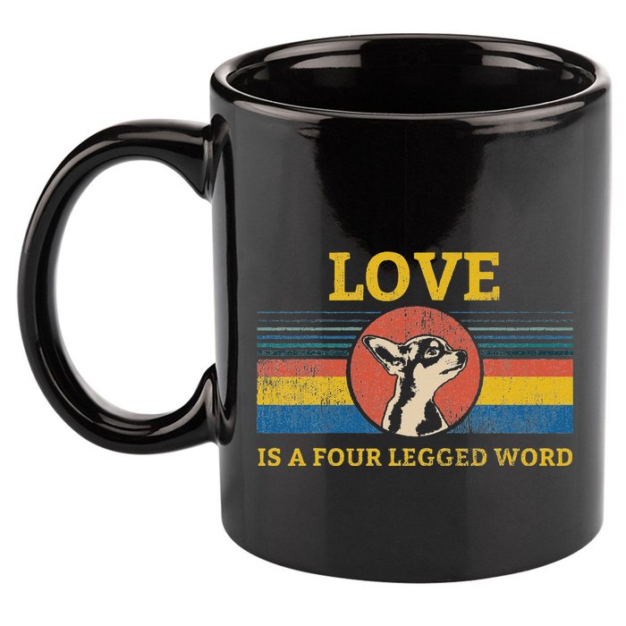 ChihuahueñO Chihuahua Dog Breed 11oz C Handle Ceramic Mug