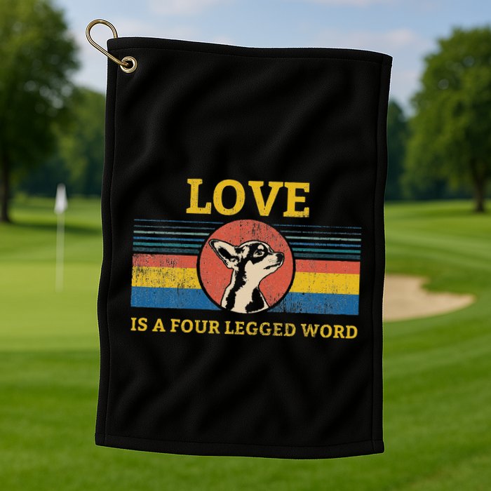 ChihuahueñO Chihuahua Dog Breed Golf Towel