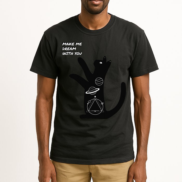 Cosmic Cat Dream Make Me Dream With You Tall T-Shirt