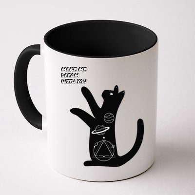 Cosmic Cat Dream Make Me Dream With You Mug