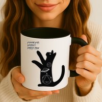 Cosmic Cat Dream Make Me Dream With You Mug