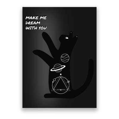 Cosmic Cat Dream Make Me Dream With You Poster