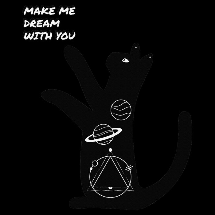 Cosmic Cat Dream Make Me Dream With You Baby Bodysuit
