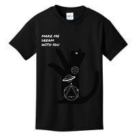 Cosmic Cat Dream Make Me Dream With You Kids T-Shirt