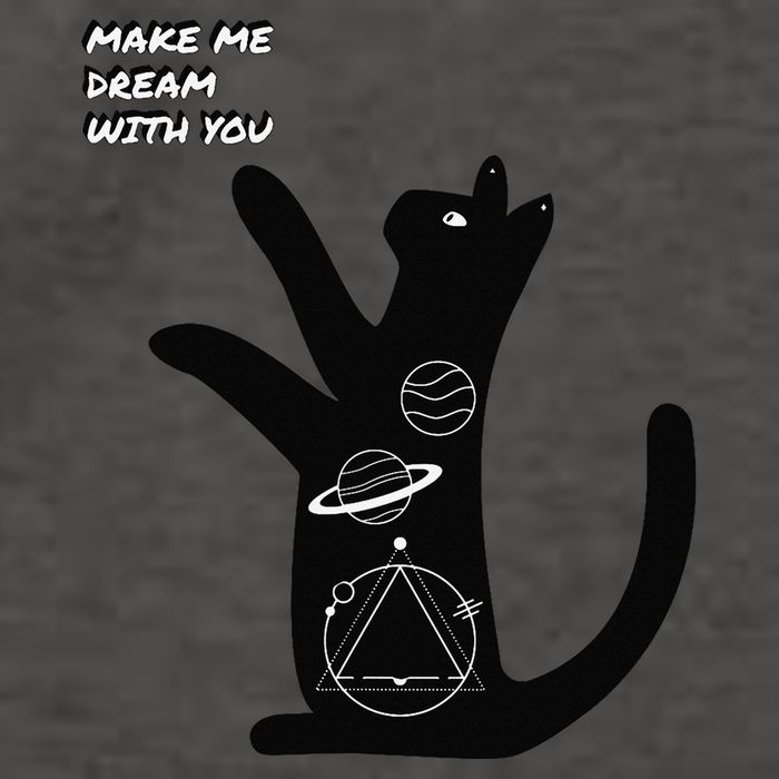 Cosmic Cat Dream Make Me Dream With You Vector Backpack