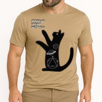 Cosmic Cat Dream Make Me Dream With You Cooling Performance Crew T-Shirt