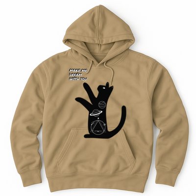 Cosmic Cat Dream Make Me Dream With You Hoodie