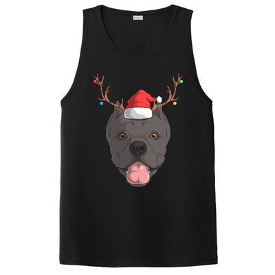 Cane Corso Dog Santa Claus Christmas Xcool Giftmas Canine Gift PosiCharge Competitor Tank