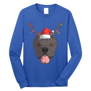 Cane Corso Dog Santa Claus Christmas Xcool Giftmas Canine Gift Long Sleeve Shirt