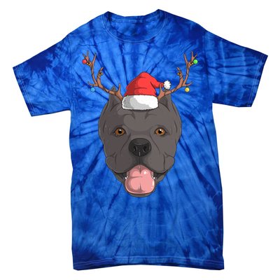 Cane Corso Dog Santa Claus Christmas Xcool Giftmas Canine Gift Tie-Dye T-Shirt