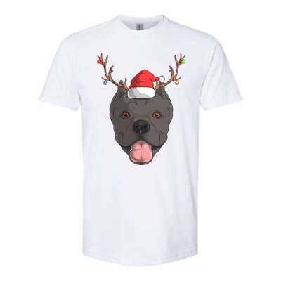 Cane Corso Dog Santa Claus Christmas Xcool Giftmas Canine Gift Softstyle CVC T-Shirt