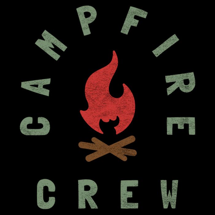 Campfire Crew Design For Outdoor Camping Groups And Friends Gift City Backpack