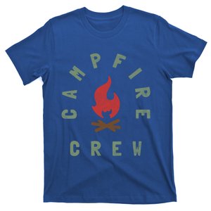 Campfire Crew Design For Outdoor Camping Groups And Friends Gift T-Shirt