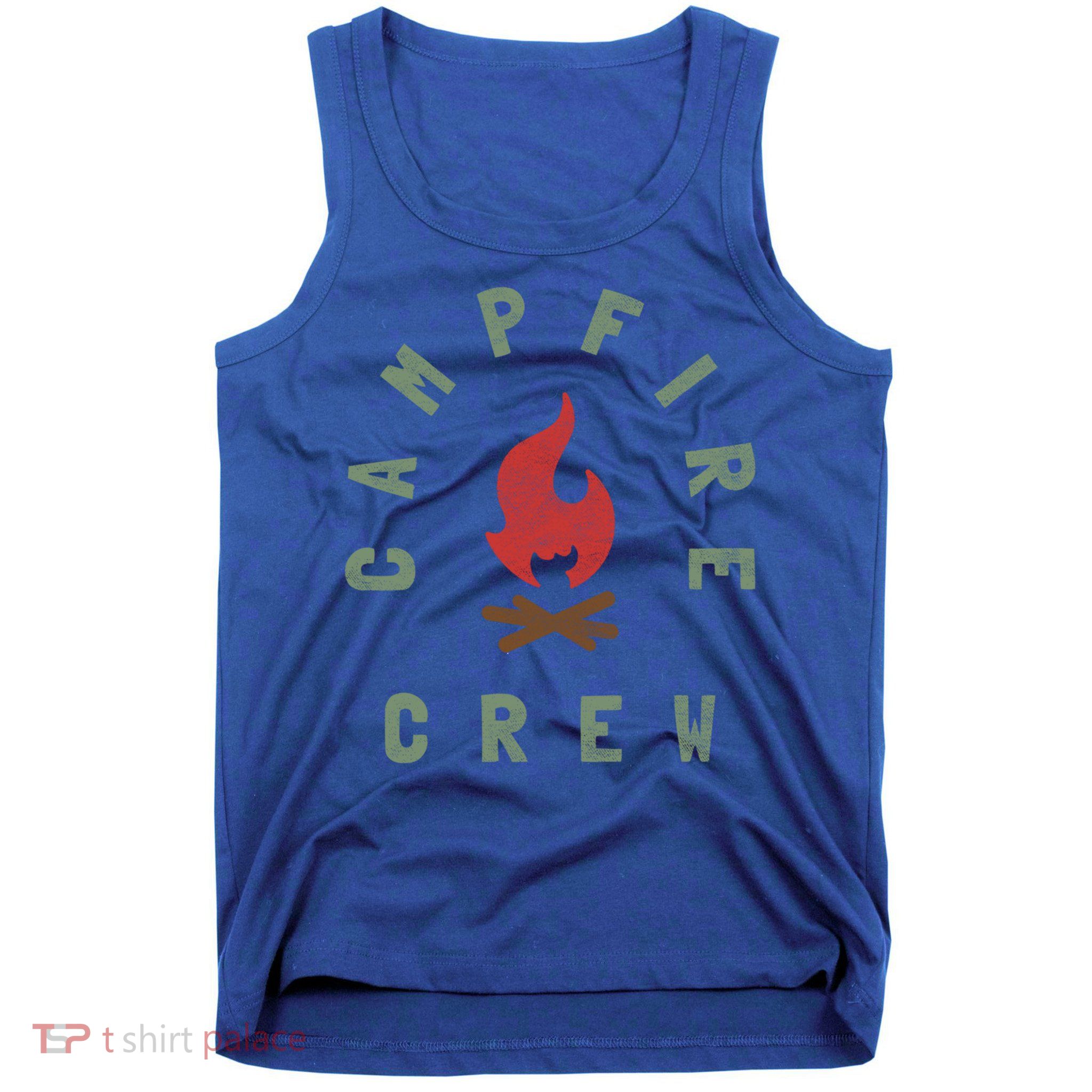 Campfire Crew Design For Outdoor Camping Groups And Friends Gift Tank Top