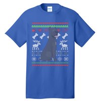 Cane Corso Dog Santa Claus Ugly Christmas Pattern Xgiftmas Gift Tall T-Shirt