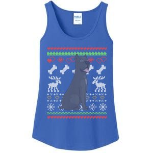 Cane Corso Dog Santa Claus Ugly Christmas Pattern Xgiftmas Gift Ladies Essential Tank