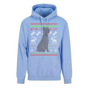 Cane Corso Dog Santa Claus Ugly Christmas Pattern Xgiftmas Gift Unisex Surf Hoodie