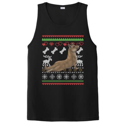 Cane Corso Dog Santa Claus Ugly Christmas Pattern Xmeaningful Giftmas Cute Gift PosiCharge Competitor Tank