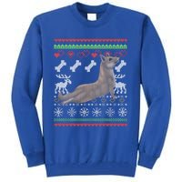 Cane Corso Dog Santa Claus Ugly Christmas Pattern Xmeaningful Giftmas Cute Gift Tall Sweatshirt