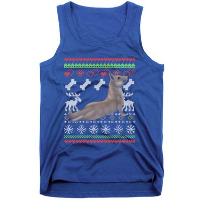 Cane Corso Dog Santa Claus Ugly Christmas Pattern Xmeaningful Giftmas Cute Gift Tank Top