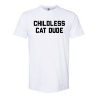 Childless Cat Dudes Softstyle CVC T-Shirt