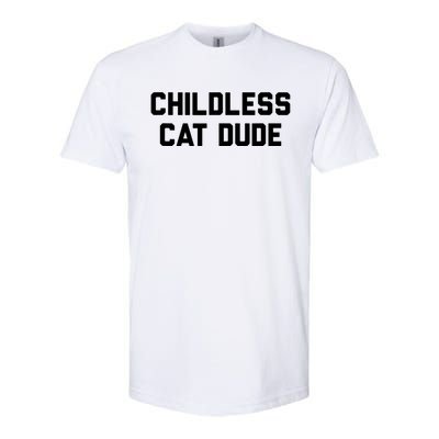 Childless Cat Dudes Softstyle CVC T-Shirt