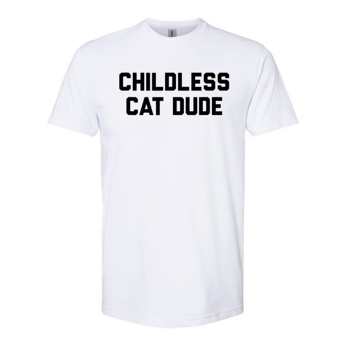 Childless Cat Dudes Softstyle CVC T-Shirt