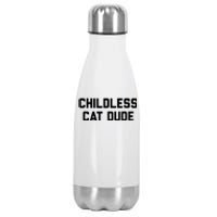 Childless Cat Dudes Stainless Steel Insulated Water Bottle