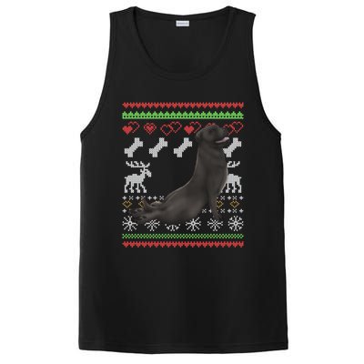 Cane Corso Dog Santa Claus Ugly Christmas Pattern Xgiftmas Gift PosiCharge Competitor Tank