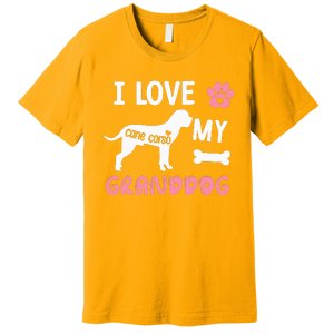 Cane Corso Dog Grandma Gifts Love My Granddog Dog Pet Lover Premium T-Shirt