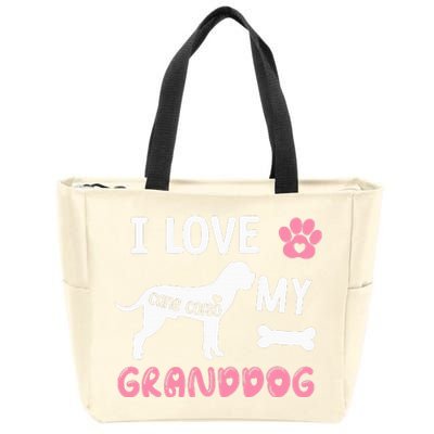 Cane Corso Dog Grandma Gifts Love My Granddog Dog Pet Lover Zip Tote Bag