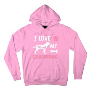 Cane Corso Dog Grandma Gifts Love My Granddog Dog Pet Lover Hoodie